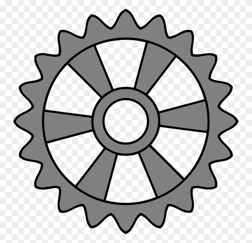 751x750 Gear Tooth Wheel Motion - Wheel Clipart Black And White