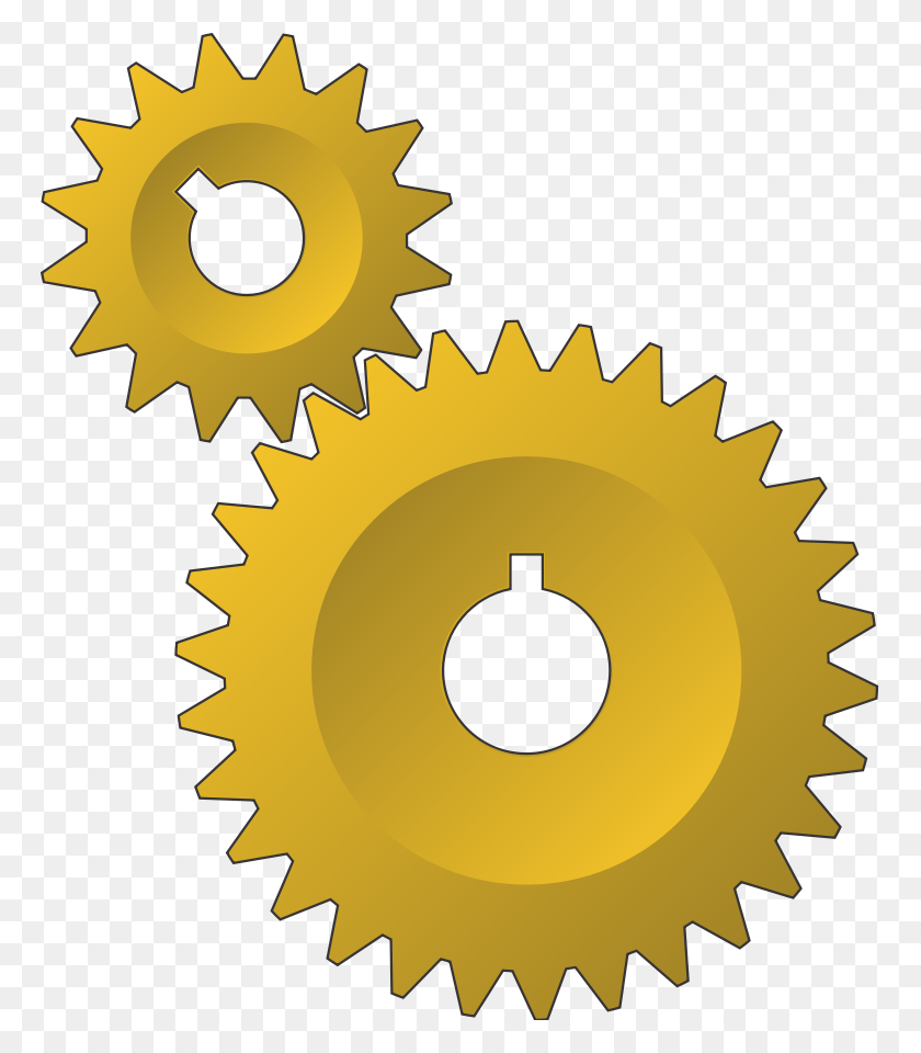 765x900 Gears Clipart Clipground - Sprocket Clipart