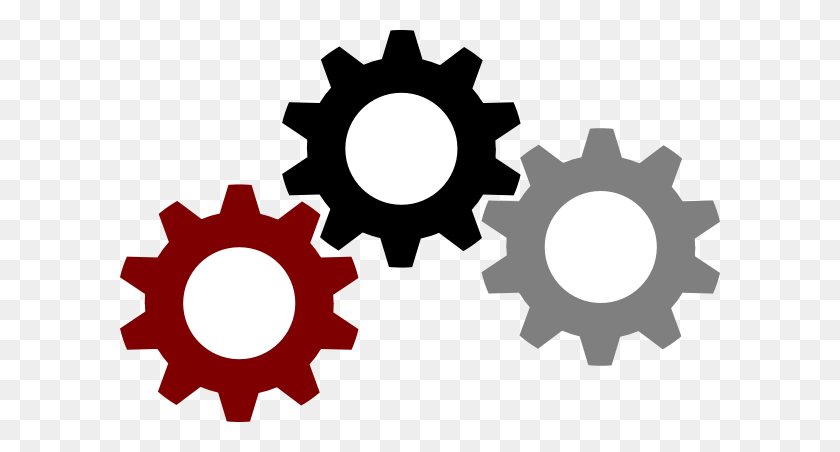 600x392 Gears Clipart Look At Gears Clip Art Images - Cooperation Clipart