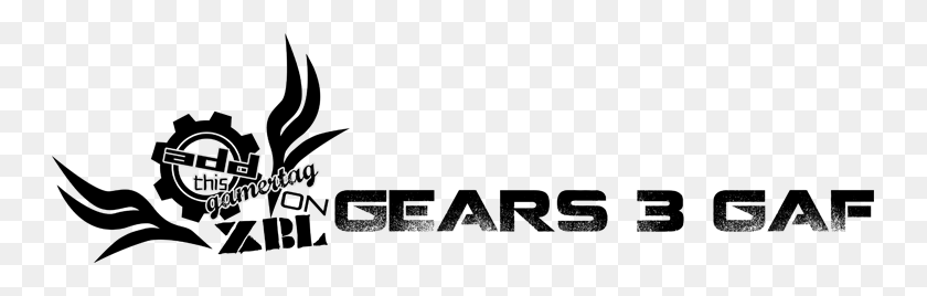 745x208 Gears Of War Viddoc - Gears Of War Logo PNG