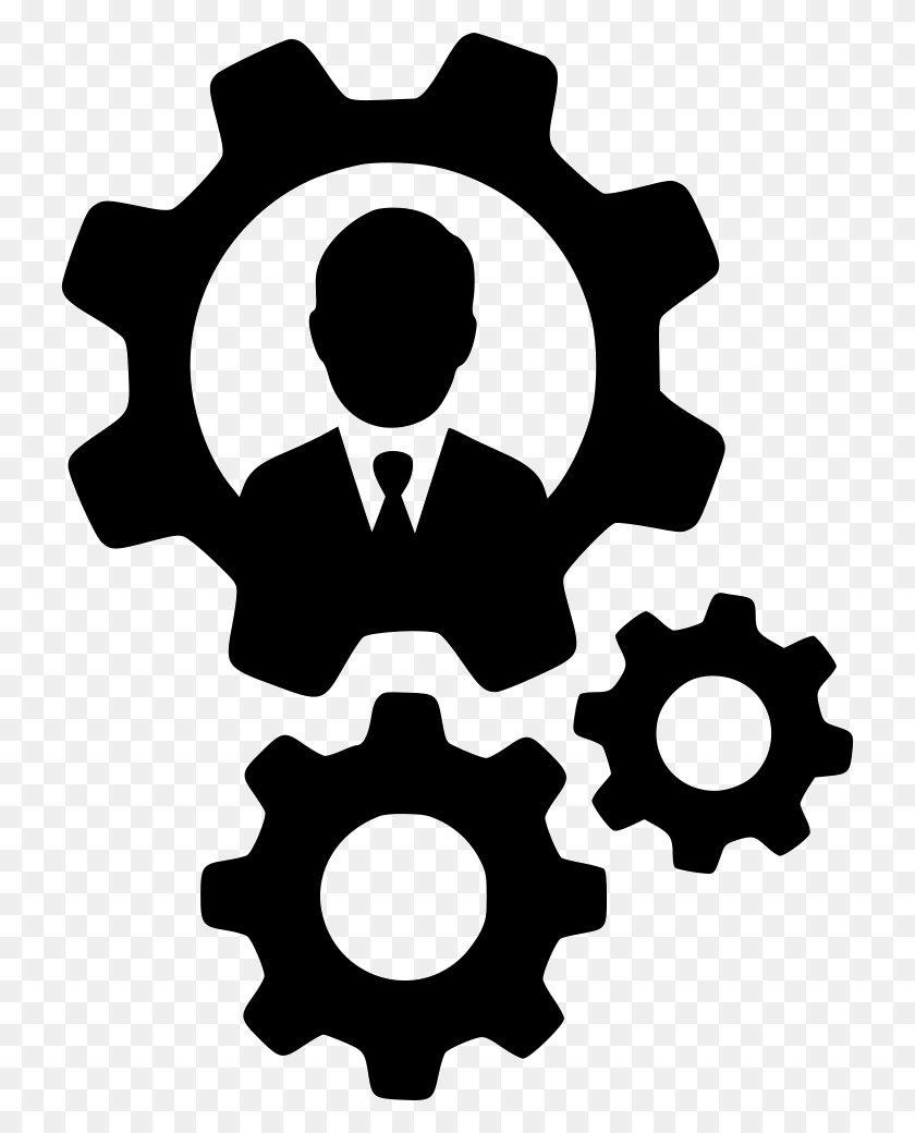 728x980 Gears Support Cogs Man Profilesettings Png Icon Free Download - Cogs PNG