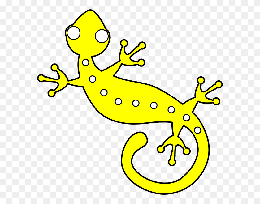 600x600 Gecko Clip Art Free Vector - Republican Clipart