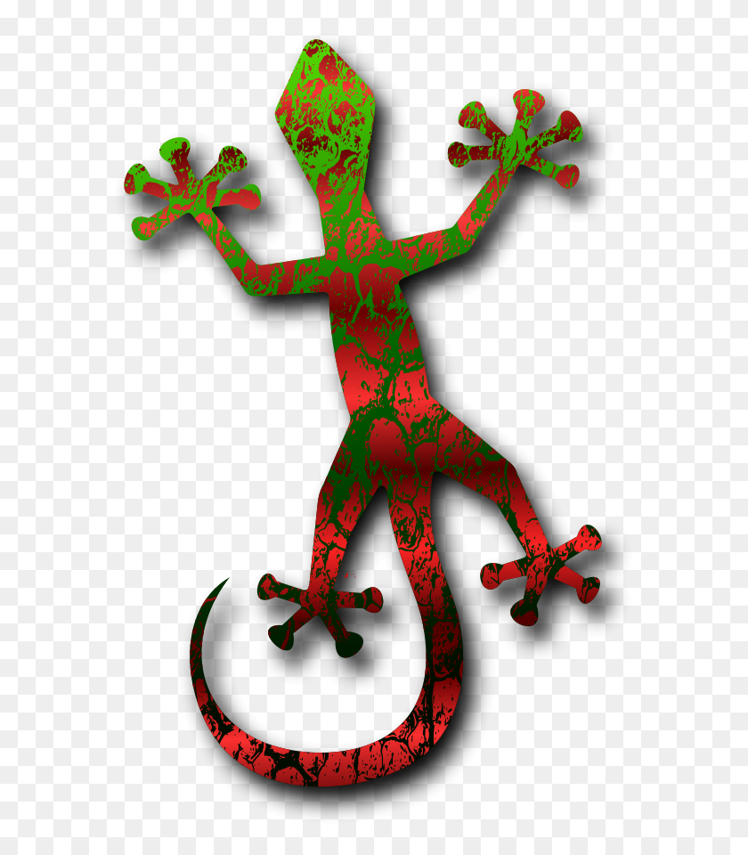 597x900 Gecko Clipart Png For Web - Gecko PNG