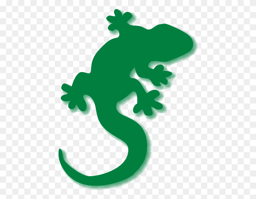 456x594 Gecko Png Clip Arts For Web - Gecko Clipart Black And White