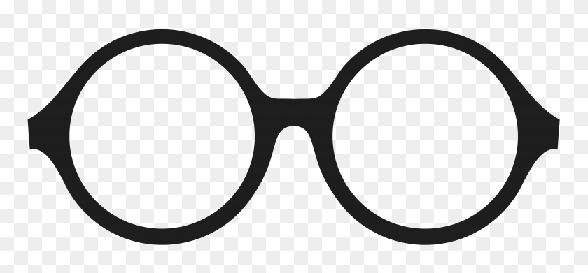 5885x2498 Geek Clipart Glares - Nerd Glasses Clipart