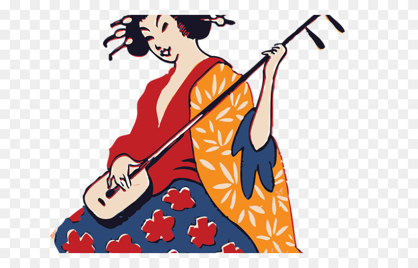 640x480 Geisha Clipart Geisha Girl - Mariachi Clipart