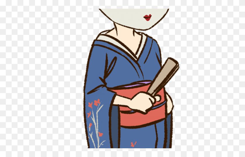 640x480 Geisha Clipart Hombre Japonés - Japanese Temple Clipart