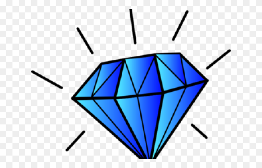 640x480 Gems Clipart Diamond Outline - Diamond Outline PNG