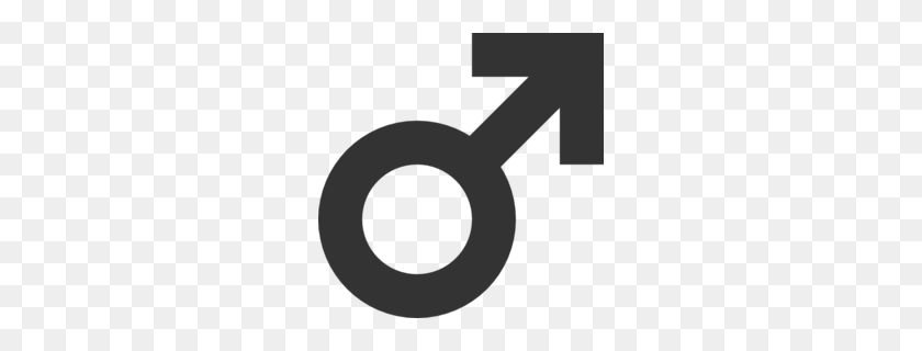 260x260 Gender Symbol Clipart - Transgender Symbol PNG