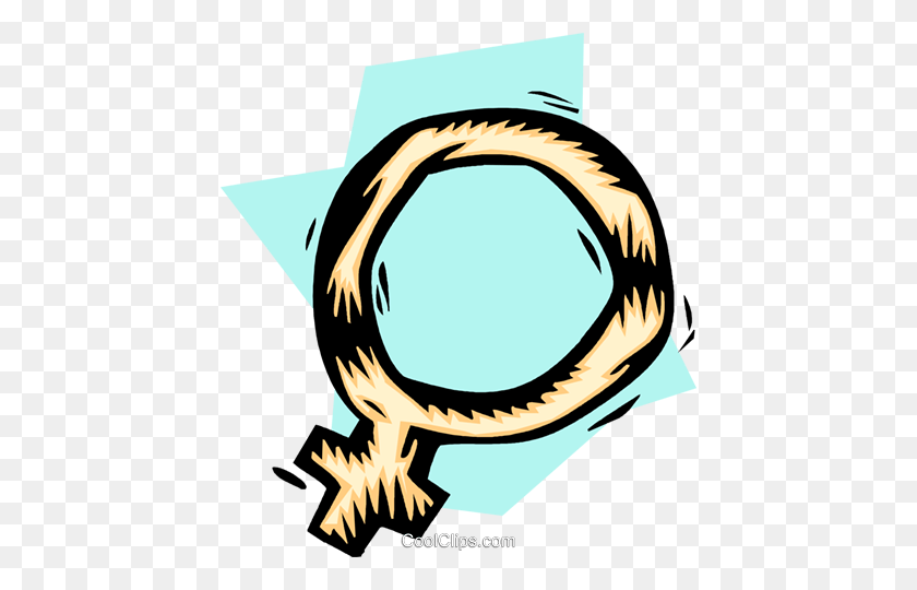 436x480 Gender Symbol Royalty Free Vector Clip Art Illustration - Gender Clipart