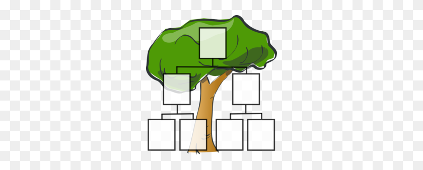 Genealogy Clipart - Family Reunion Tree Clipart