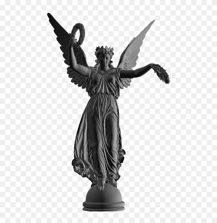 505x800 Genius Project Case Study - Angel Statue PNG