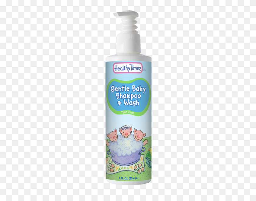 600x600 Gentle Shampoo + Wash Healthy Times - Shampoo PNG