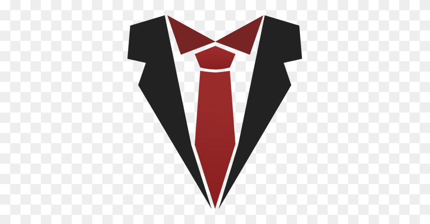341x378 Gentleman Logo Suit Tie - Suit And Tie PNG