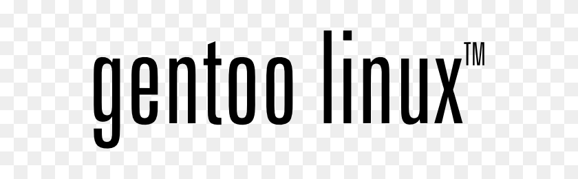 600x200 Логотип Gentoo Gentoo Linux - Логотип Linux Png