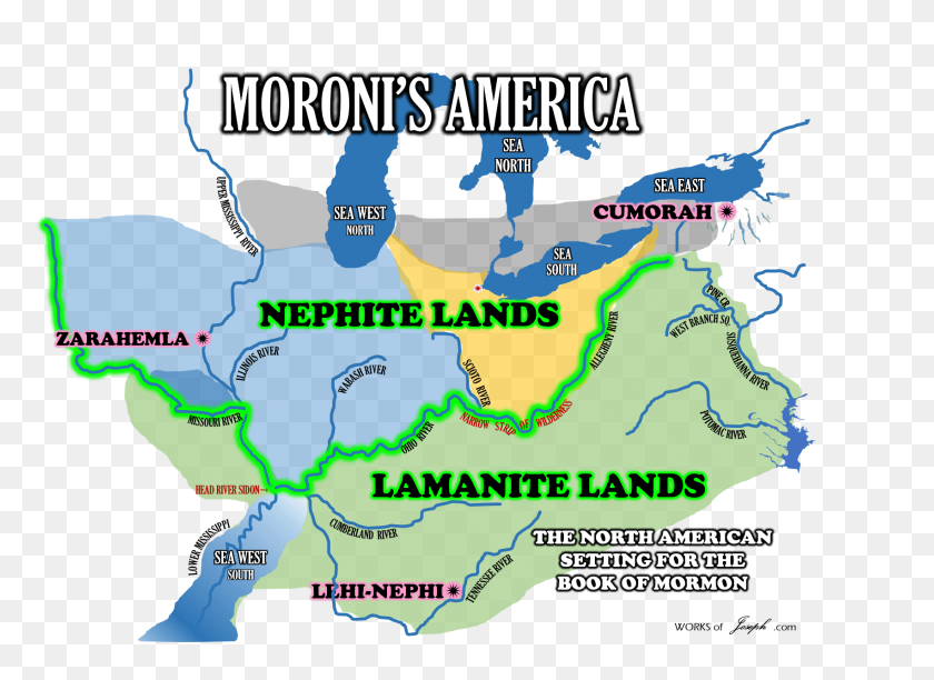 1702x1205 География Америки Морония В Северной Америке - Ангел Мороний Клипарт