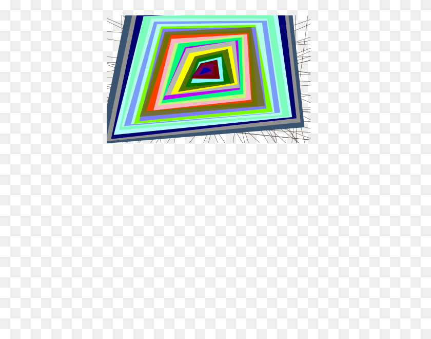 424x600 Geometric Art Clipart Png For Web - Geometric Border Clip Art