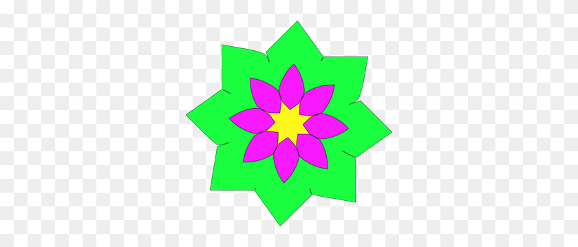 300x299 Geometric Flower Shape Png Clip Arts For Web - Geometric PNG