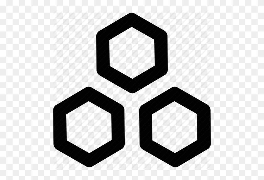 512x512 Patrón Geométrico, Forma Hexagonal, Patrón Hexagonal, Hexágonos - Patrón De Panal Png