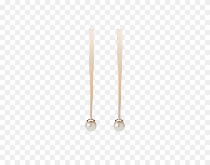 600x600 Geometric Pearl Earrings Aurate New York - Pearl PNG