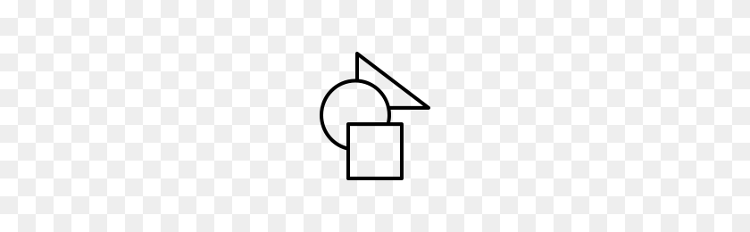 200x200 Geometric Shape Icons Noun Project - Geometric Shapes PNG