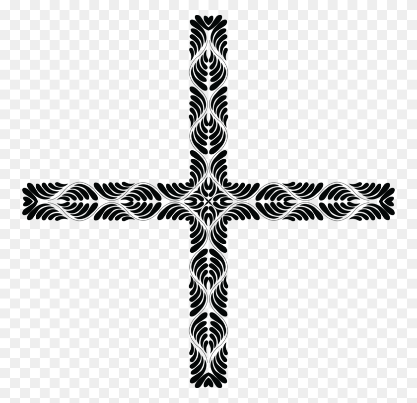 750x750 Геометрия Креста Орнамент Линии Квадрата - Модный Клипарт