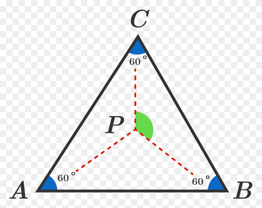 1199x936 Problema De Geometría En Triángulos - Triángulo Equilátero Png