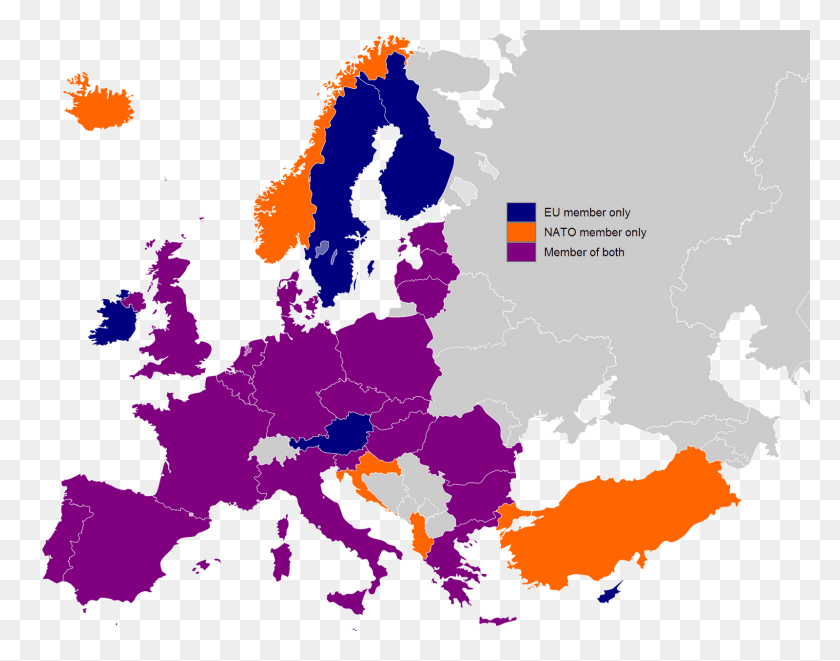 1600x1233 Mapas Geopolíticos De La Geopolítica De Eurasia - Mapa De Europa Png