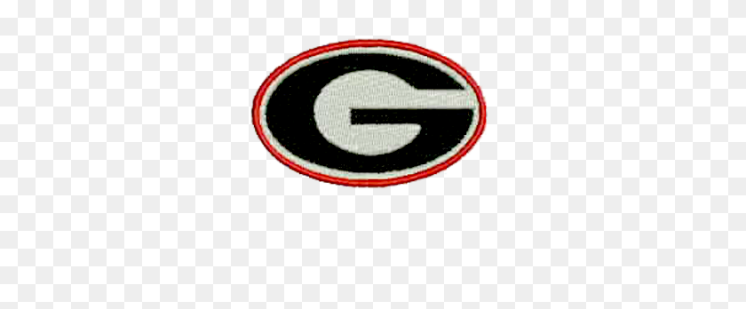 288x288 Georgia Bulldogs Letter G Embroidered Patch - Georgia Bulldogs Logo PNG