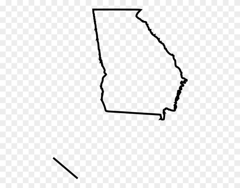 474x597 Georgia Outline Png Png Image - Georgia Outline PNG