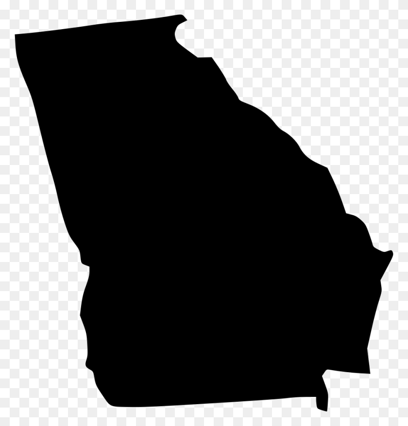 934x980 Georgia Png Icon Download - Georgia Outline Png