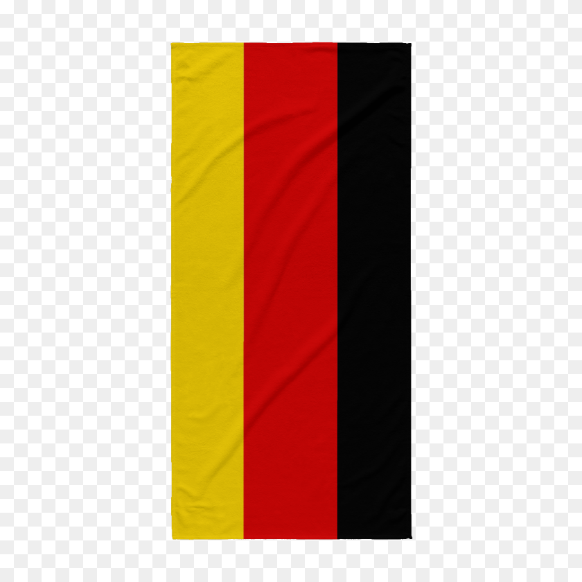 1024x1024 German Flag Beach Towel Nation Love - German Flag PNG