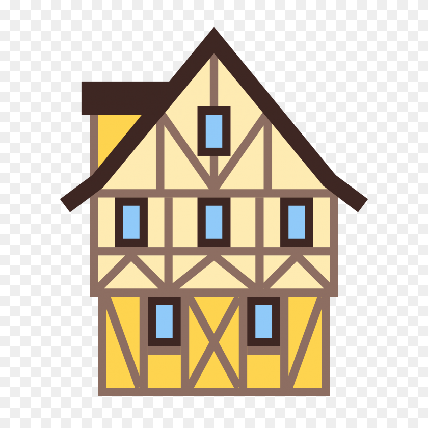 1600x1600 German House Icon - House PNG
