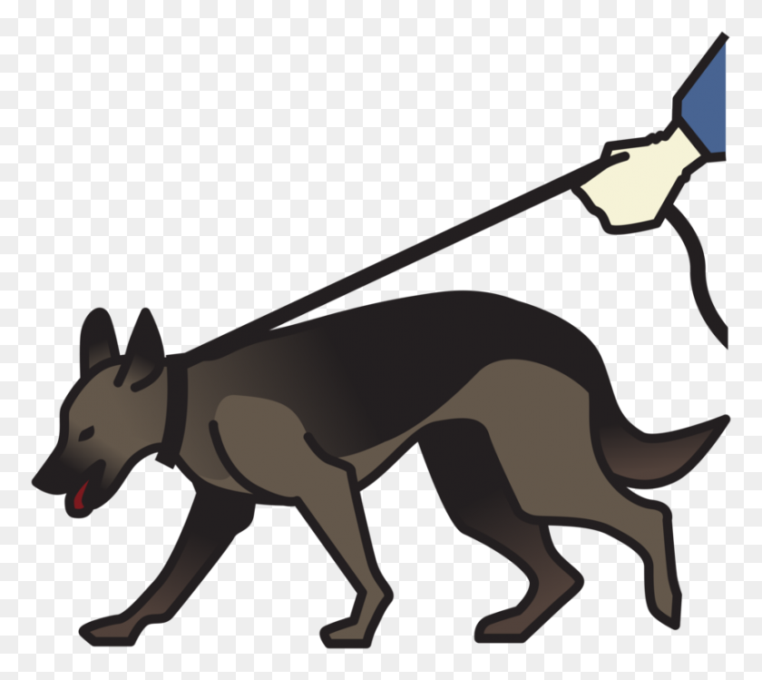 849x750 German Shepherd Labrador Retriever Police Dog Puppy Free - Sniff Clipart
