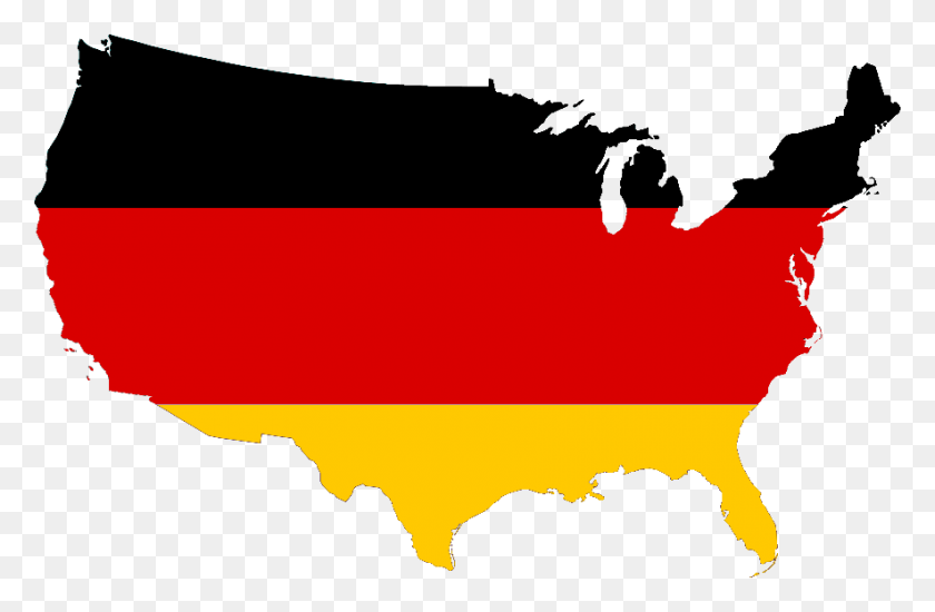 885x556 Alemania Clipart De La Bandera Estadounidense - Alemania Clipart