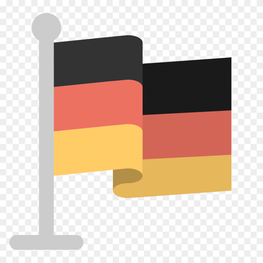 1024x1024 Bandera De Alemania Icono Plano De Muestra Gratis Iconset Tinta De Calamar - Bandera Alemana Png
