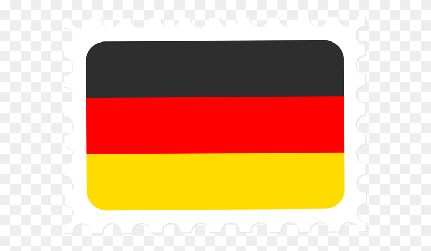 600x430 Флаг Германии Почтовая Марка Png Клипарт Галерея - Почтовая Марка Клипарт
