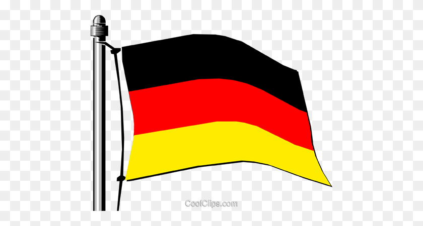 480x390 Germany Flag Royalty Free Vector Clip Art Illustration - Germany Clipart