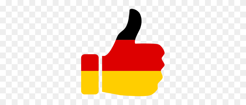 285x300 Бесплатный Клипарт Германии - Клипарт С Немецким Флагом