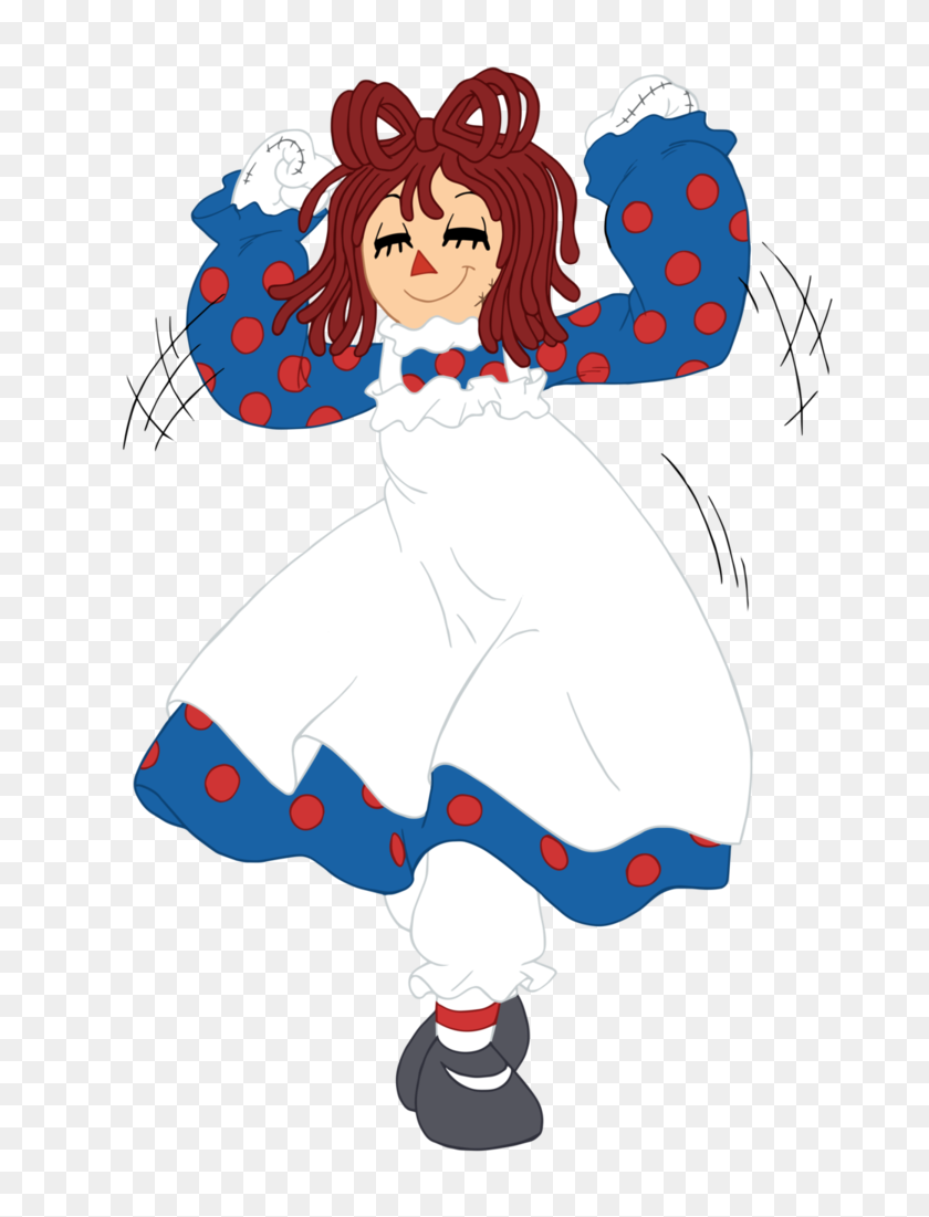 Get Down With Your Rag Self - Raggedy Ann Clipart
