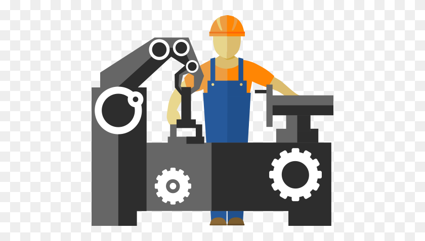 478x417 Get Ready, Here Comes The Ultimate Multi Skilled Worker - Manufacturing Clipart
