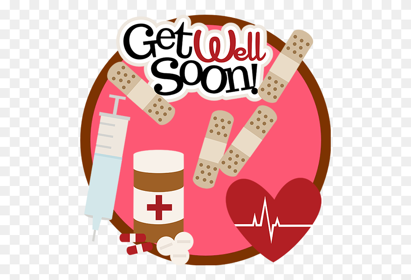 512x512 Get Well Soon Messages Appstore For Android - Speedy Recovery Clipart