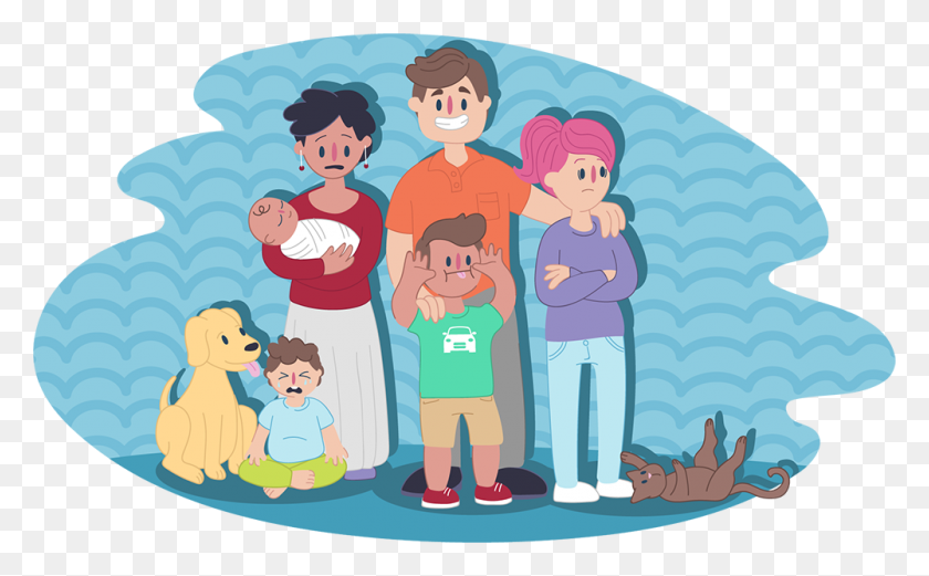 1000x592 Getting Along With Family Kids Helpline - Family Fun Night Clipart