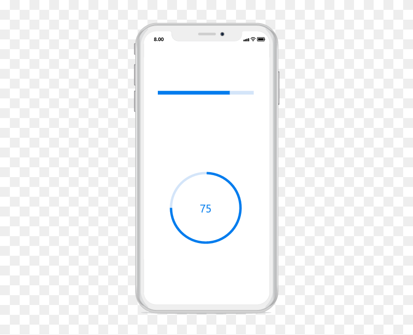 321x621 Getting Started - Progress Bar PNG