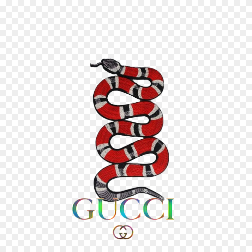 3464x3464 Gg Gucci - Serpiente Gucci Png