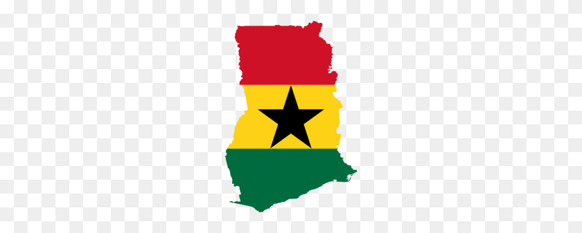 190x277 Bandera De Ghana Mapa - Bandera De Ghana Png