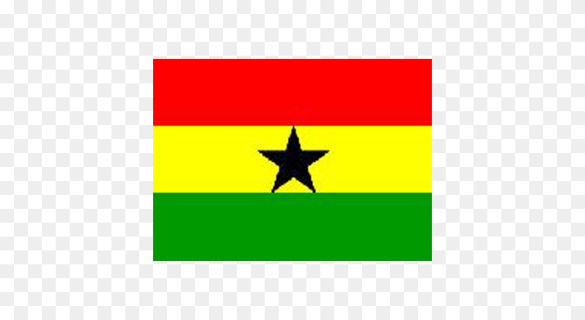 400x400 Ghana Bandera Impresa Impreso Mundo Banderas Astas De Bandera De La Costa Sur - Bandera De Ghana Png
