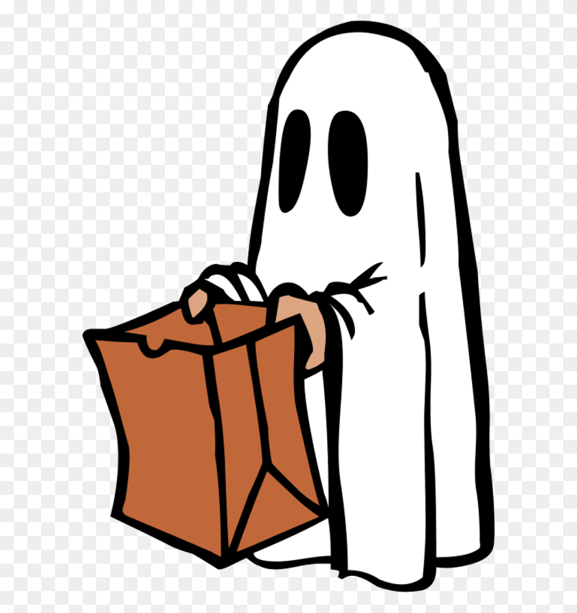 600x832 Ghost Clip Art - Holy Ghost Clipart