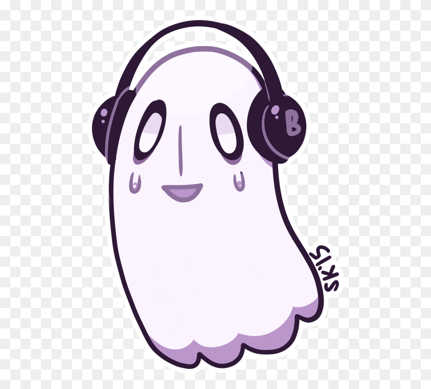 500x698 Ghost Clipart Transparent Background - Friendly Ghost Clipart