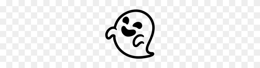 160x160 Ghost Emoji On Google Android - Ghost Emoji PNG